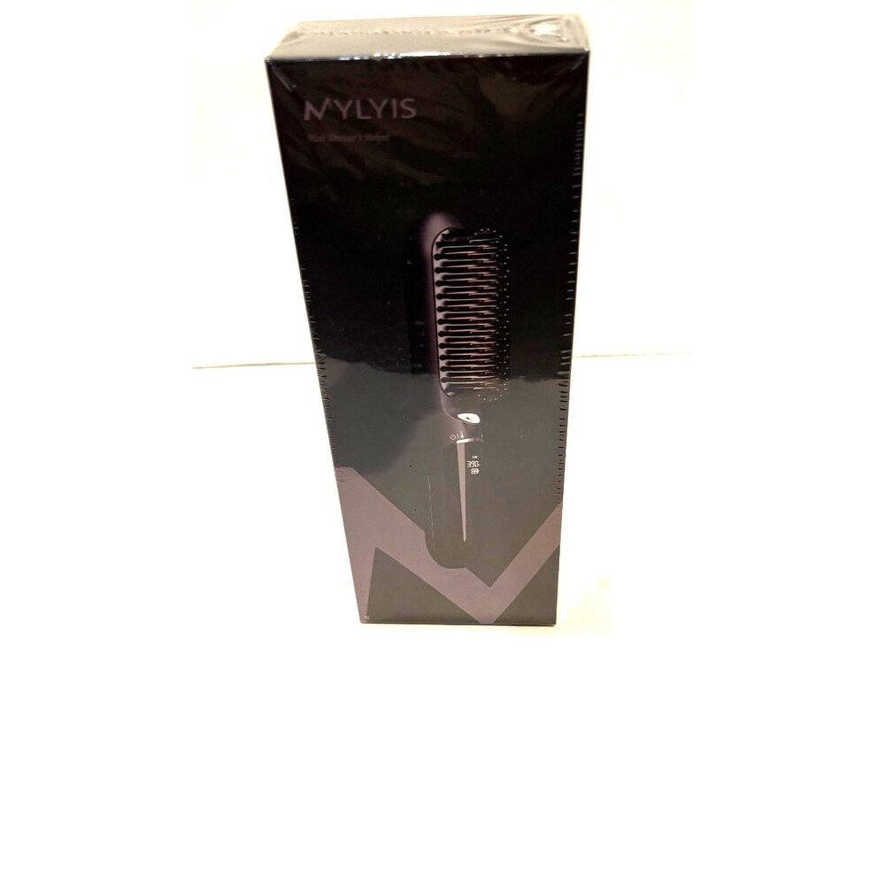 2026Upgraded Go Brush Pro Straightener Brushs Cordless Heated Straightener Brush